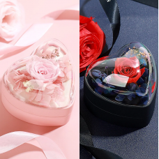 Подарочная коробка с вечной розой "Flower Ring Box"